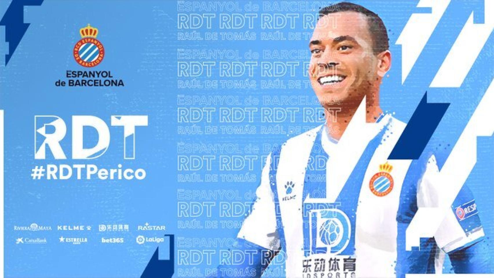 Raúl de Tomás ficha por el Espanyol