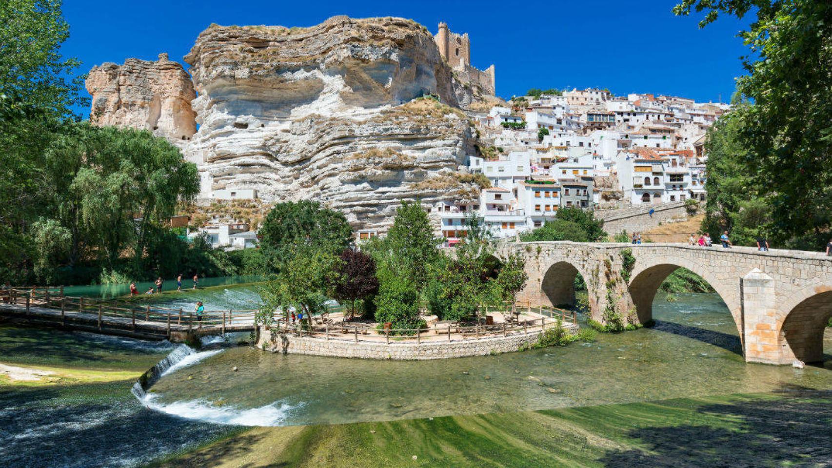 Alcalá del Júcar, en la provincia de Albacete. Foto: Turismo de Castilla-La Mancha