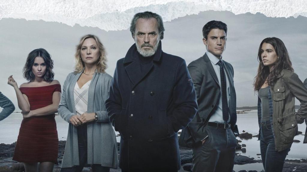 El reparto de 'Vivir sin permiso' (Mediaset)