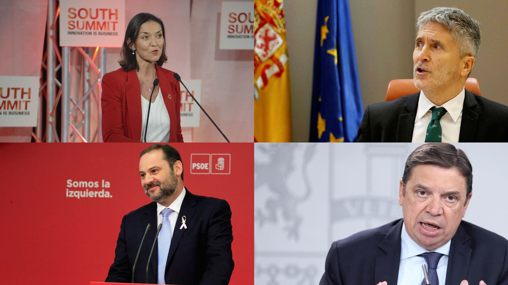 Maroto, Marlaska y Planas repiten en sus respectivas carteras: Ábalos, en Transporte y Movilidad