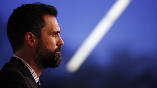 Roger Torrent, presidente del Parlamento de Cataluña.