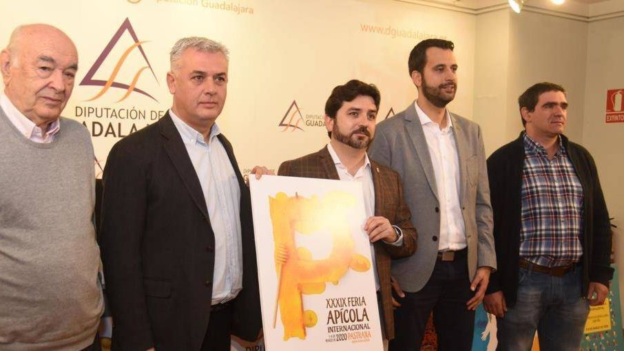 Presentación del cartel de la Feria Apícola de Pastrana 2020