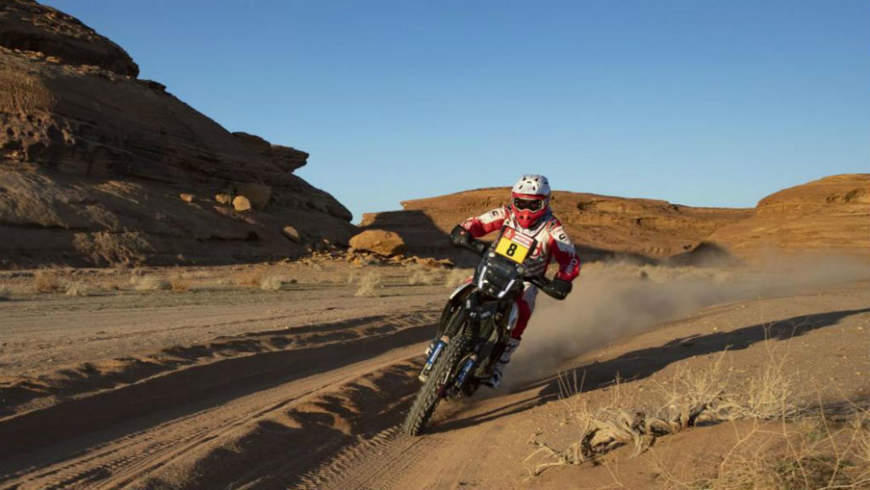 Paulo Gonçalves, en el Dakar 2020