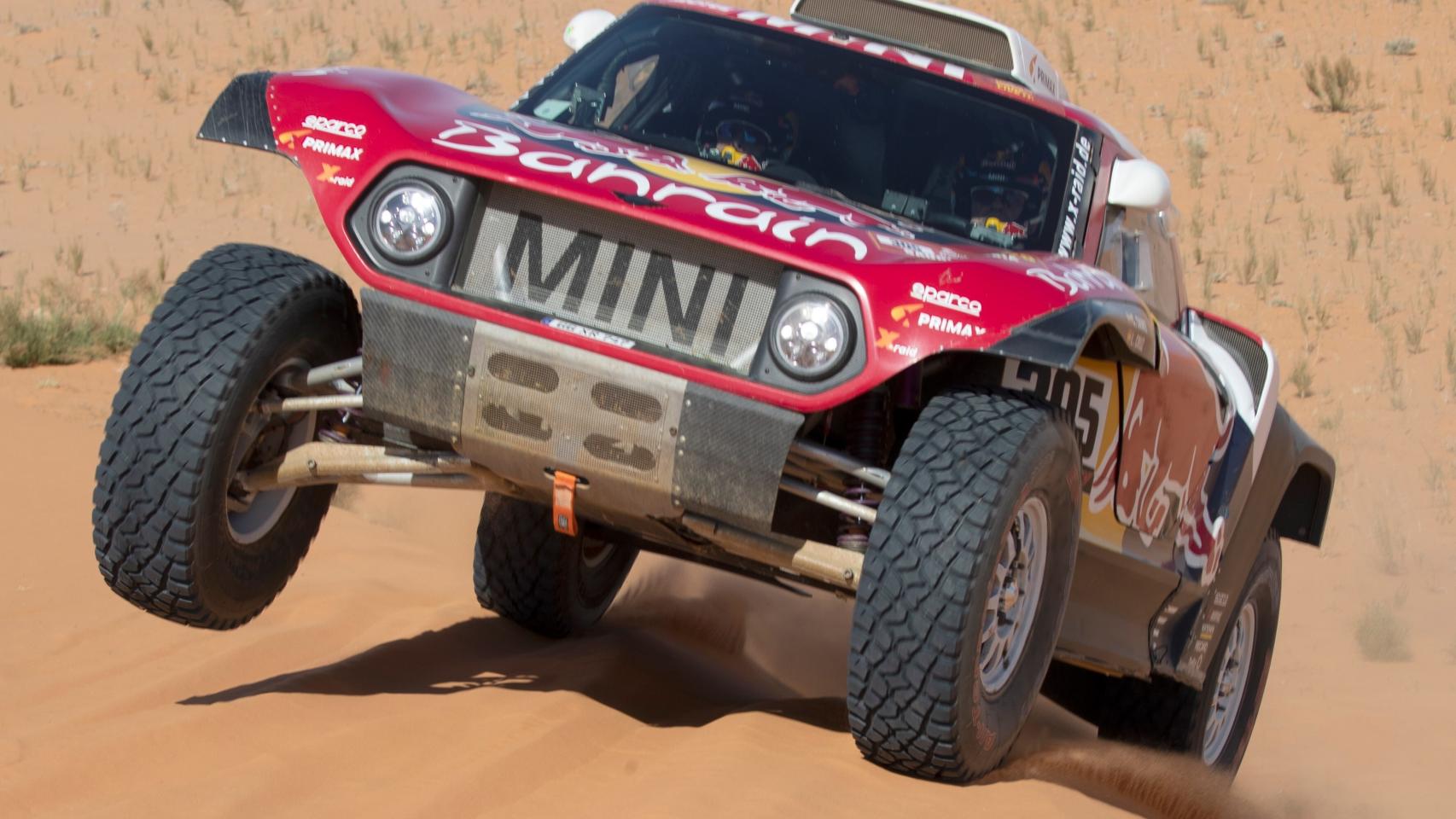 Carlos Sainz, en el Dakar