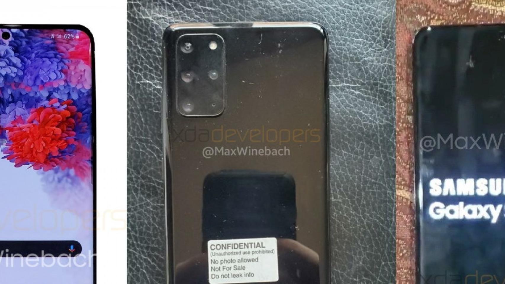 Este es el Galaxy S20+ : primeras imágenes reales