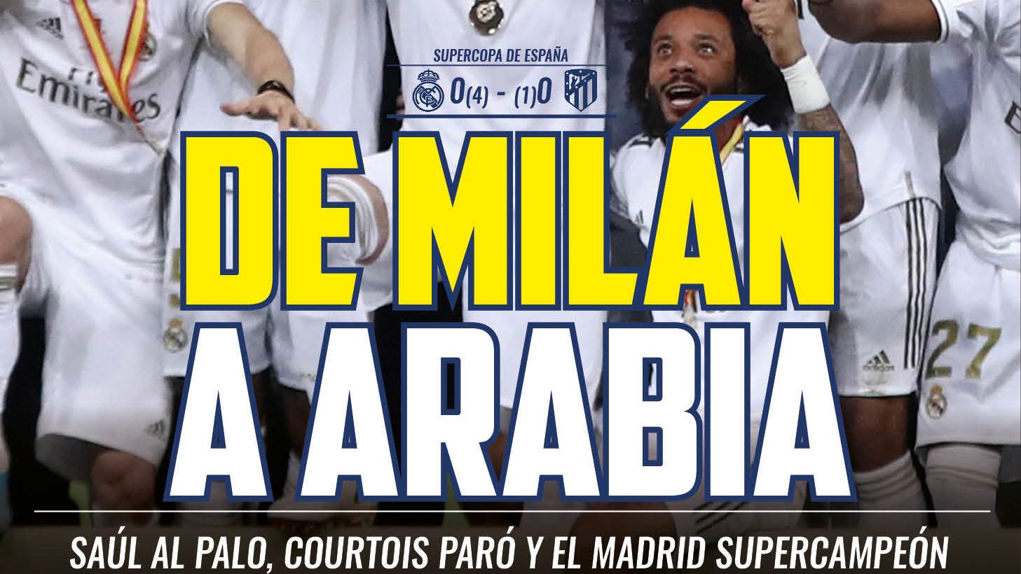 La portada de El Bernabéu (13/01/2020)
