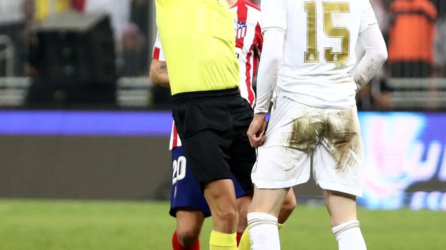 Fede Valverde, expulsado por doble tarjeta amarilla