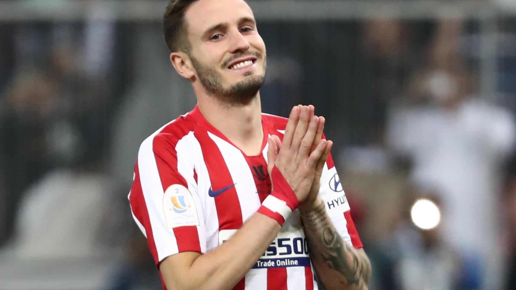 Saúl Ñíguez se lamenta por fallar un penalti