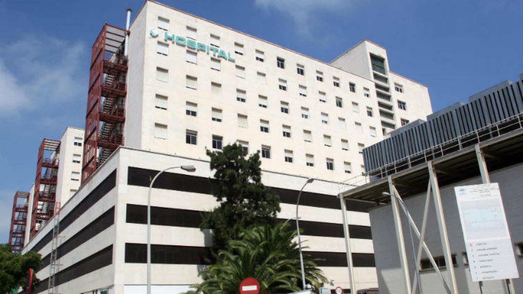 Hospital Puerta del Mar de Cádiz, en una imagen de archivo de Europa Press