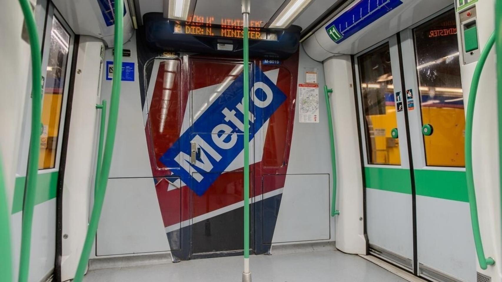 Metro de Madrid.