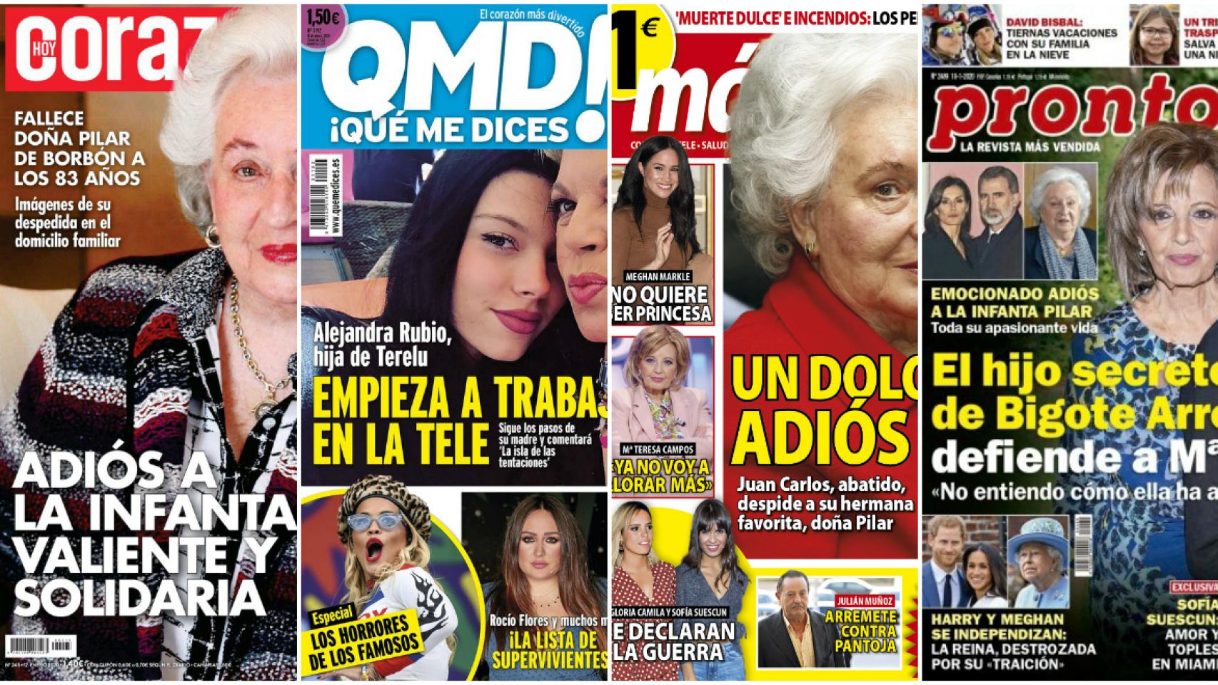 Estas son las revistas de este lunes.