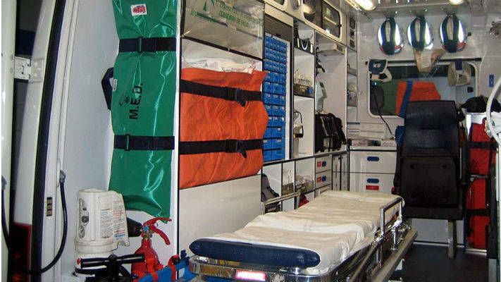 Interior de una ambulancia. Imagen de archivo de Europa Press