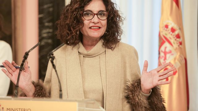 María Jesús Montero, ministra de Hacienda.