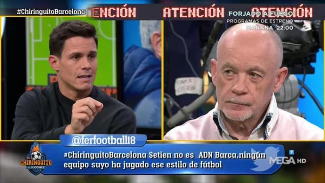 Edu Aguirre y Alfredo Duro, en El Chiringuito
