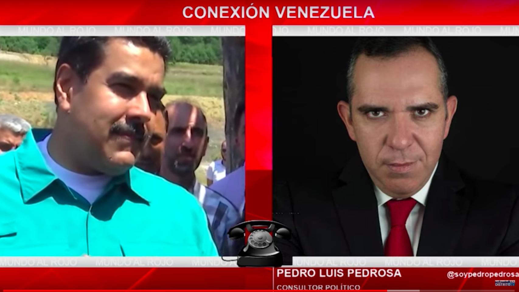 El consultor político Pedro Pedrosa en Distrito Tv.