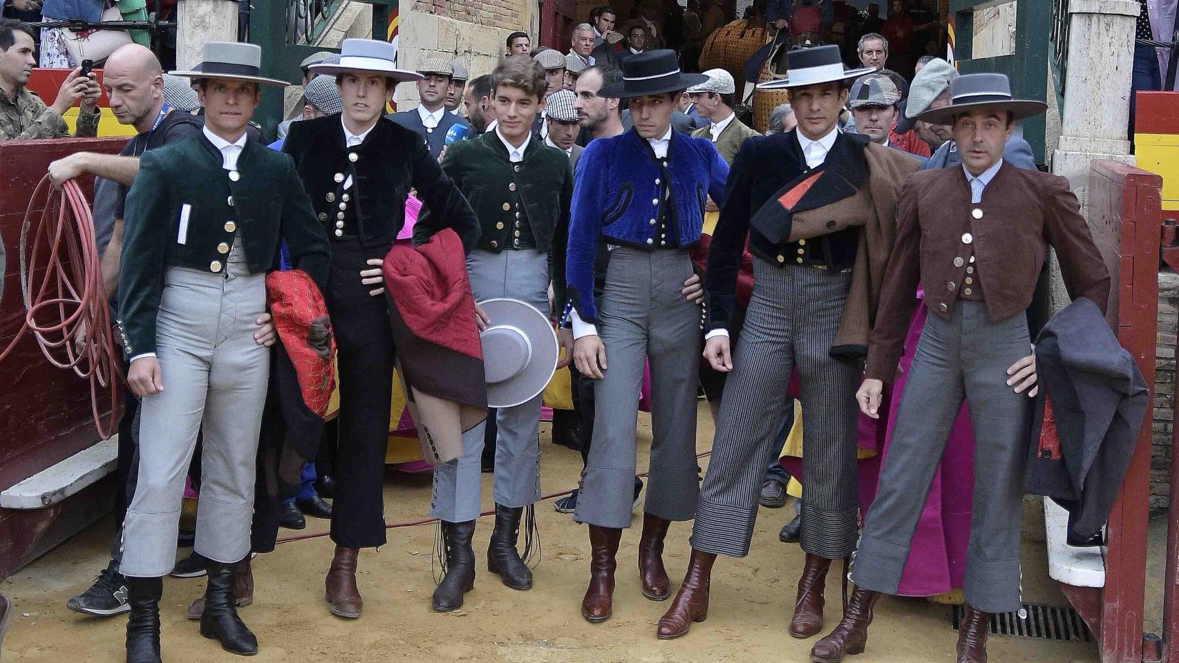 Juli, Román, Borja Collado, Álvaro Lorenzo, Manzanarez y Ponce en 2018