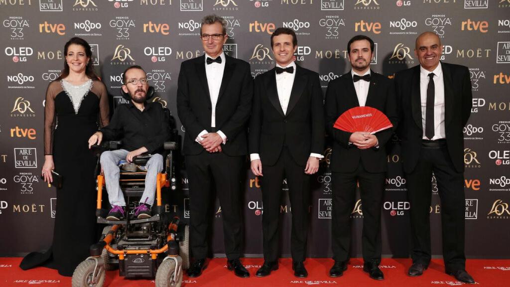 Representación política en los Goya.