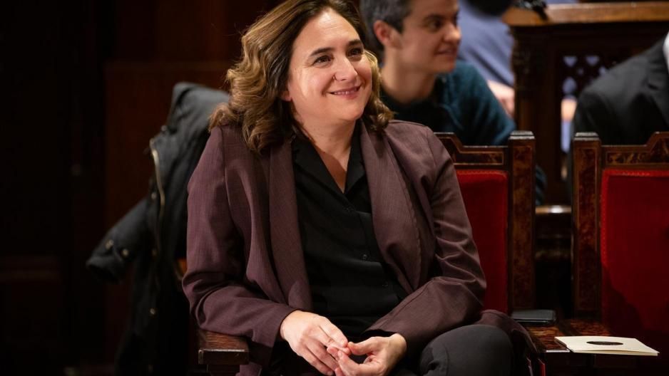 La alcaldesa de Barcelona, Ada Colau.