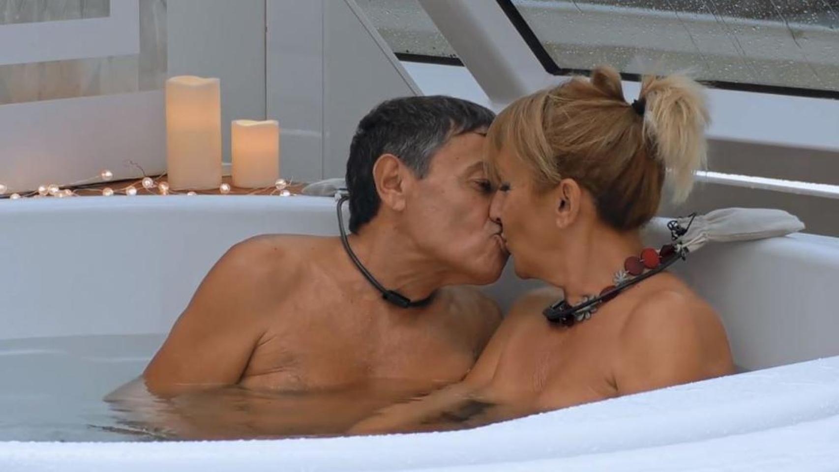 La pareja de 'First Dates' (Mediaset)