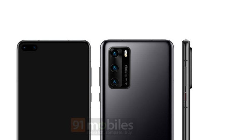 Así será el Huawei P40: diseño, cámaras y sin Google