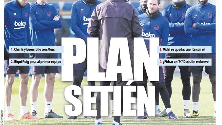 Portada Mundo Deportivo (16/01/2020)