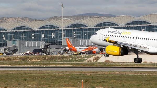 El aeropuerto de Alicante, en una imagen de archivo.