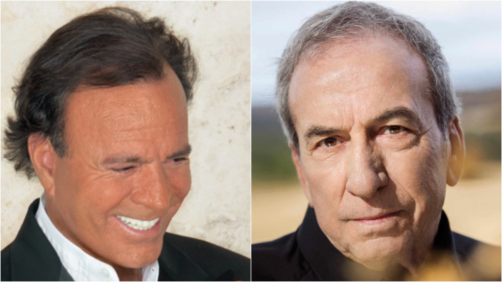Julio Iglesias y José Luis Perales.