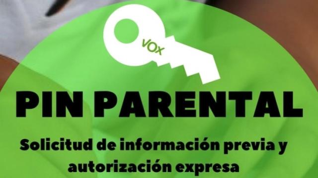 El pin parental es un requisito de Vox para apoyar los presupuestos de PP y Cs en Murcia.