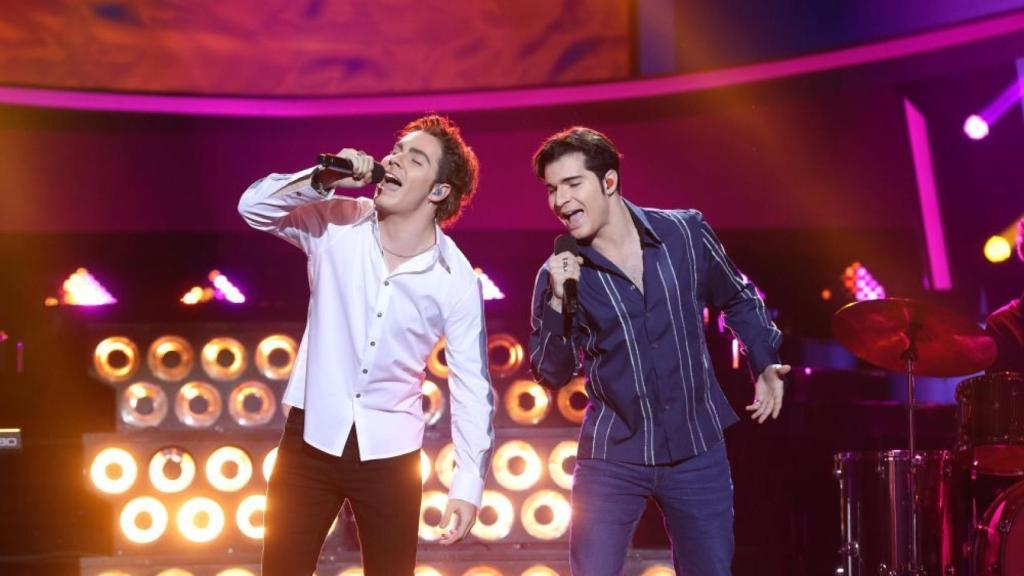 Gemeliers como David Bustamante y Álex Casademunt (Antena 3)