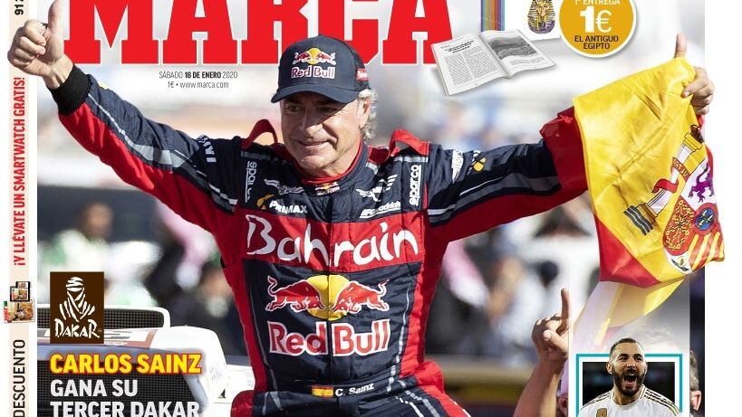 La portada del diario MARCA (18/01/2020)