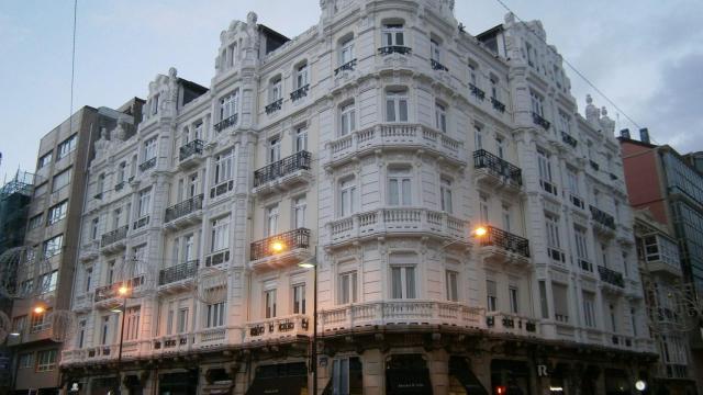 La Casa Viturro, en la coruñesa Plaza de Lugo