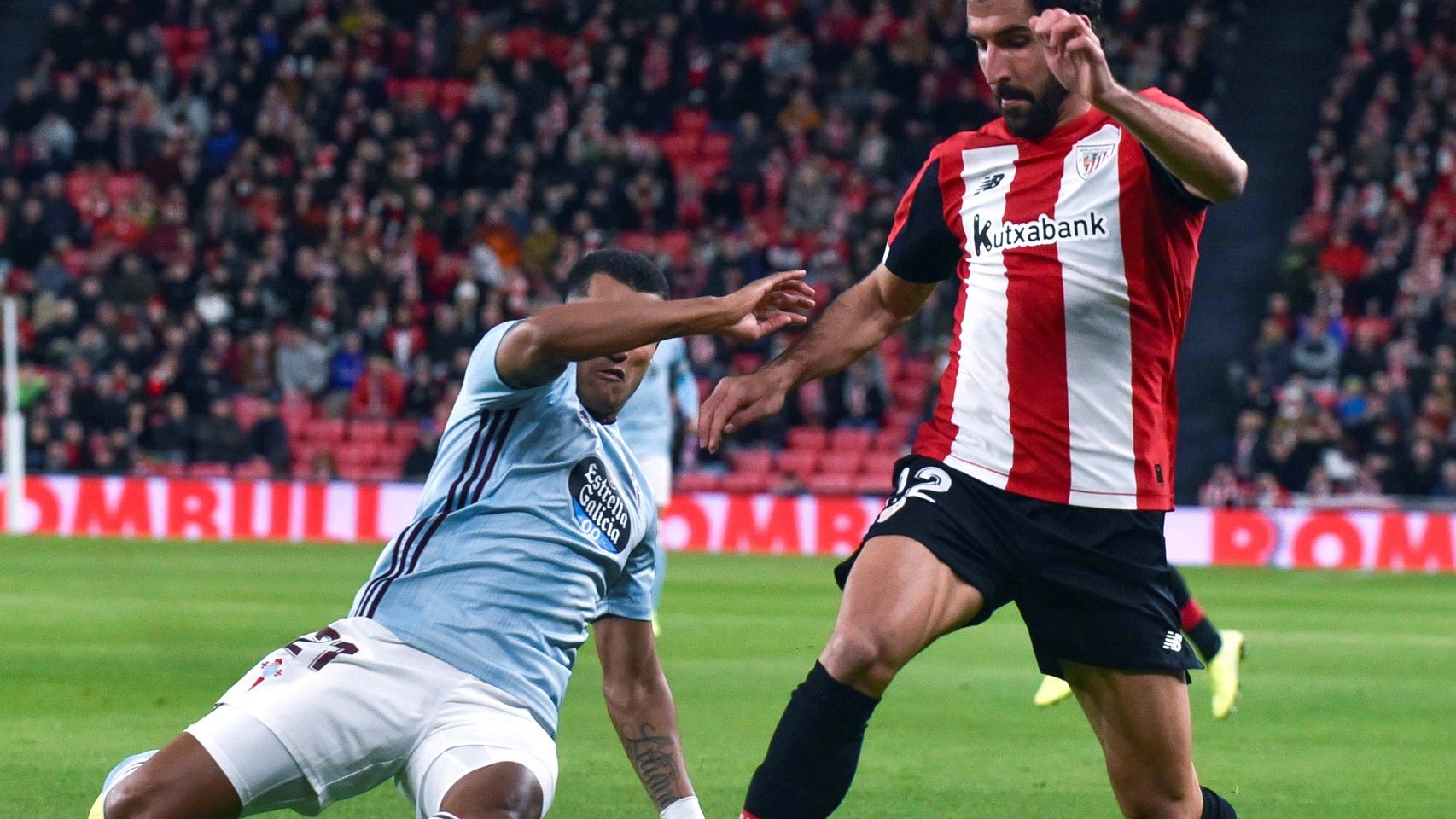 Raúl García, en un momento del partido