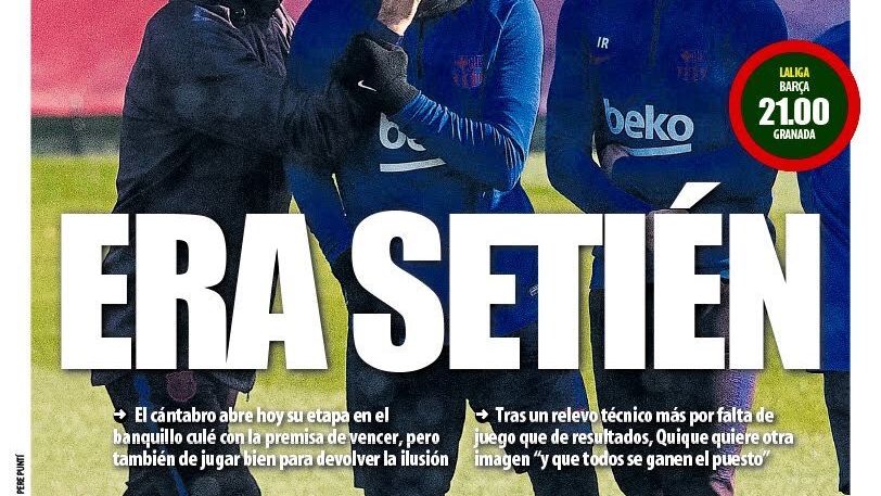 La portada del diario Mundo Deportivo (19/01/2020)