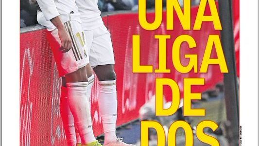 La portada del diario AS (20/01/2020)