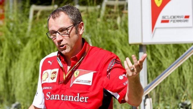 Stefano Domenicali, durante su etapa como jefe de la 'Scuderia'