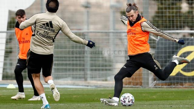 Gareth Bale se entrenó con normalidad
