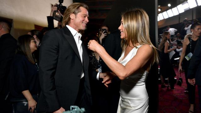 Jennifer Aniston y Brad Pitt, el reencuentro.