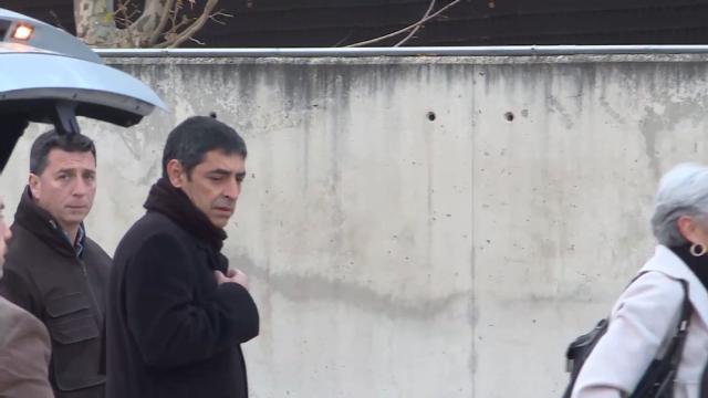 José Luis Trapero a su llegada a la Audiencia Nacional.