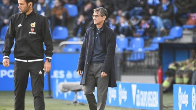 Fernando Vázquez durante un encuentro.