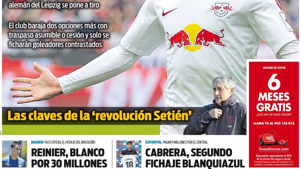 Portada SPORT (21/01/2020)