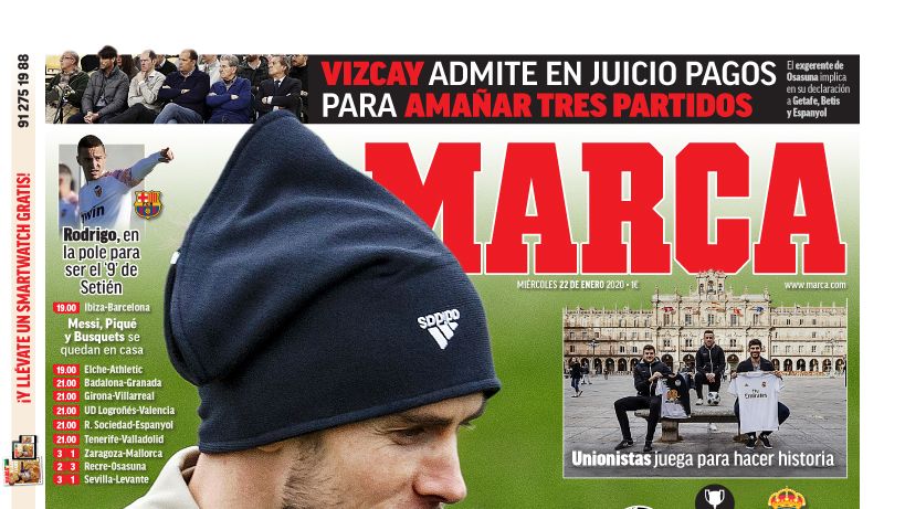 Portada MARCA (22/01/2020)