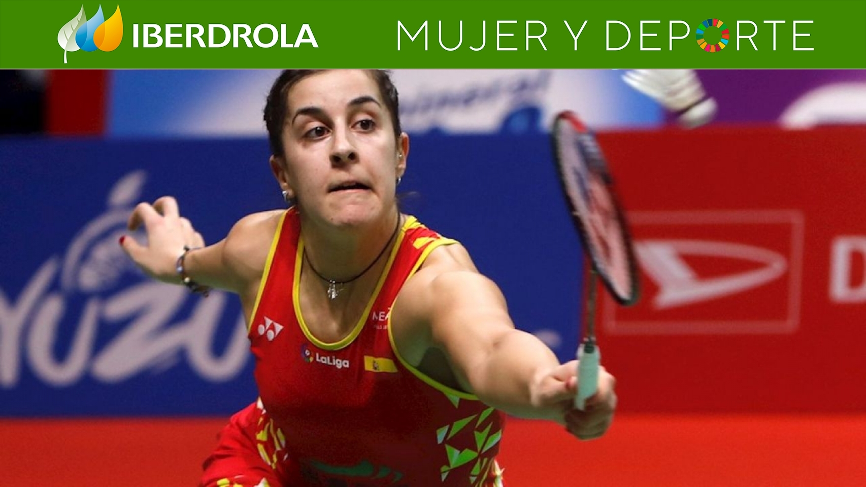 Carolina Marín, durante el torneo de Tailandia