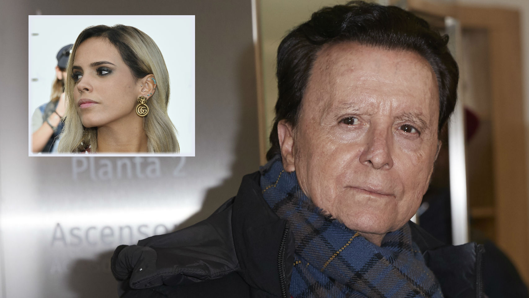 Gloria Camila junto a su padre en montaje JALEOS.