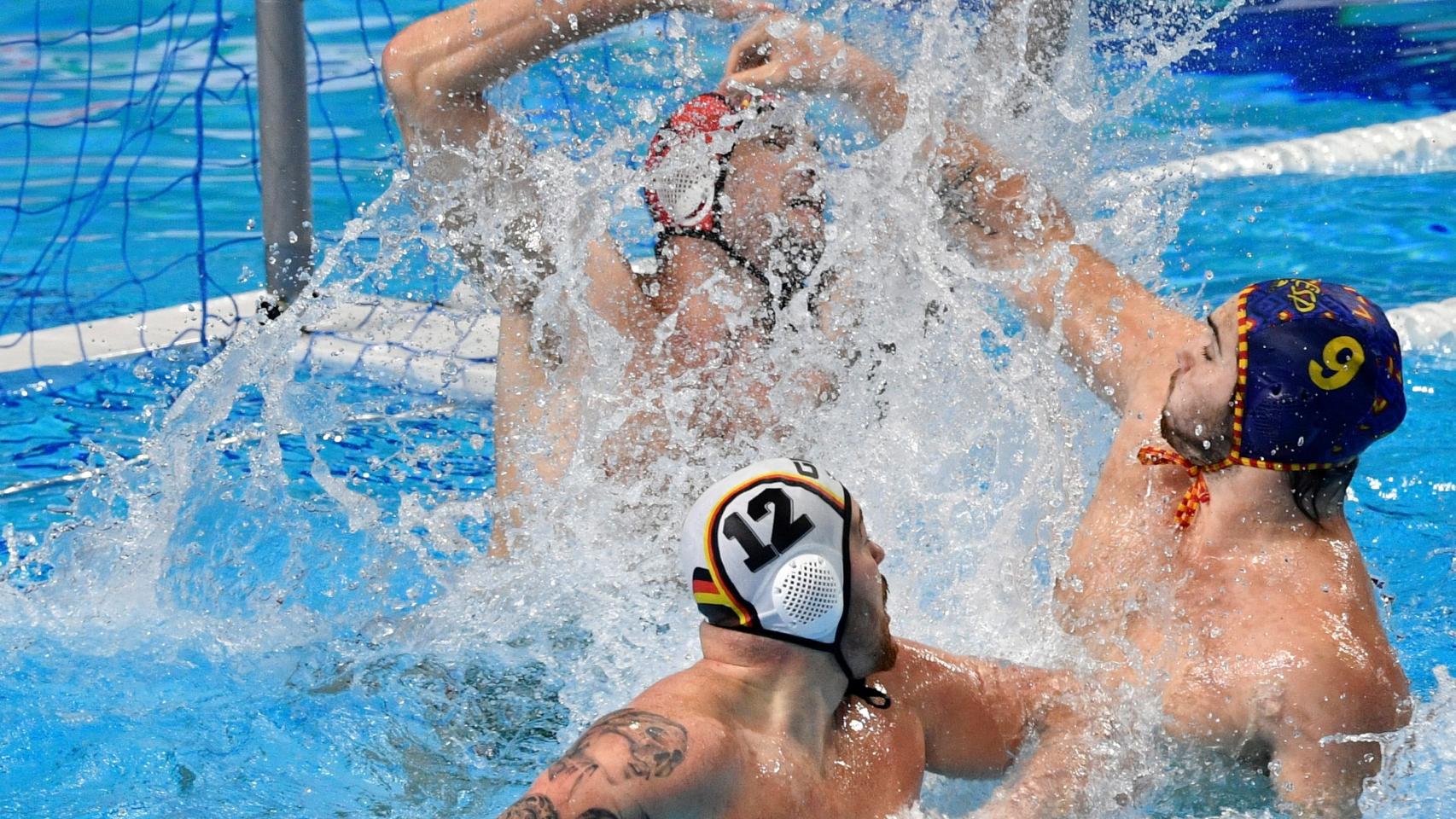 España - Serbia de waterpolo