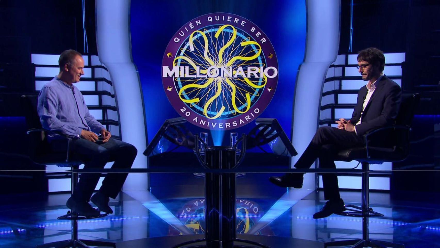 Juanra Bonet y Erundino de Los Lobos en 'El Millonario'