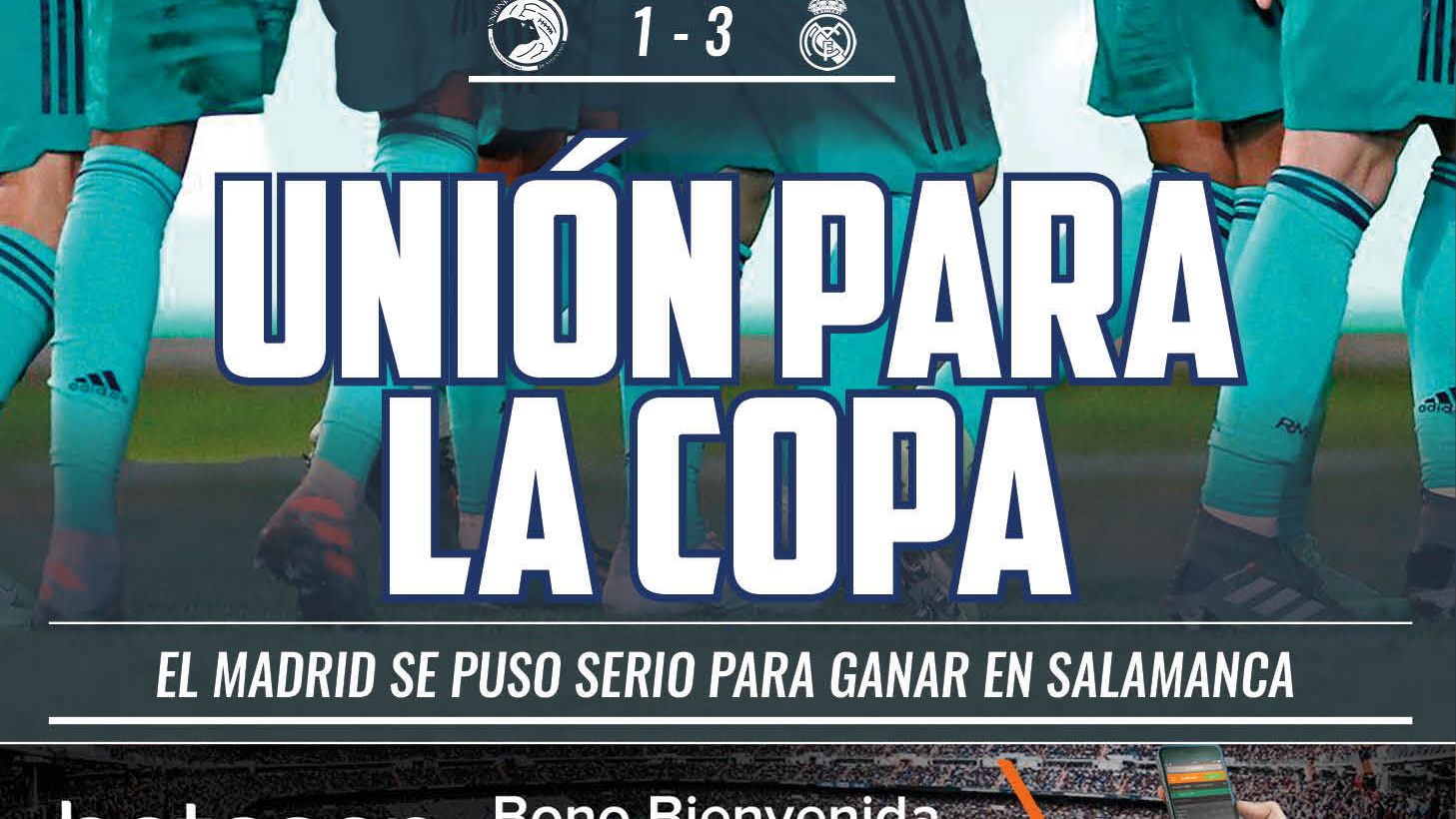 La portada de El Bernabéu (23/01/2020)