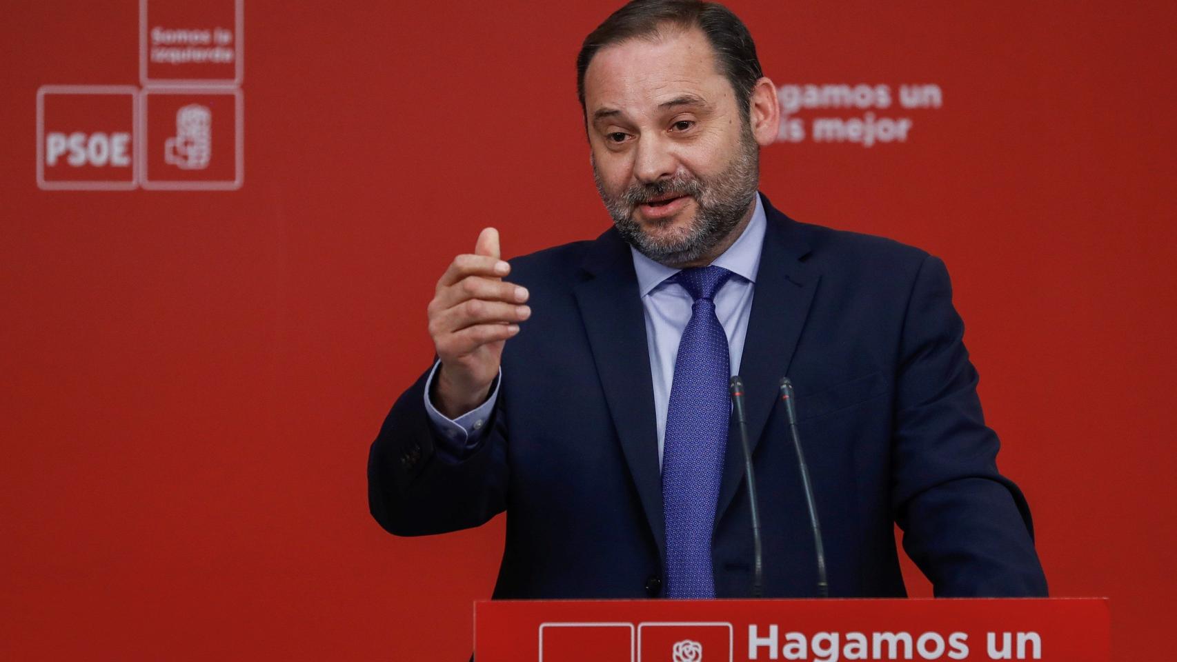 El ministro y secretario de Organización del PSOE José Luis Ábalos.