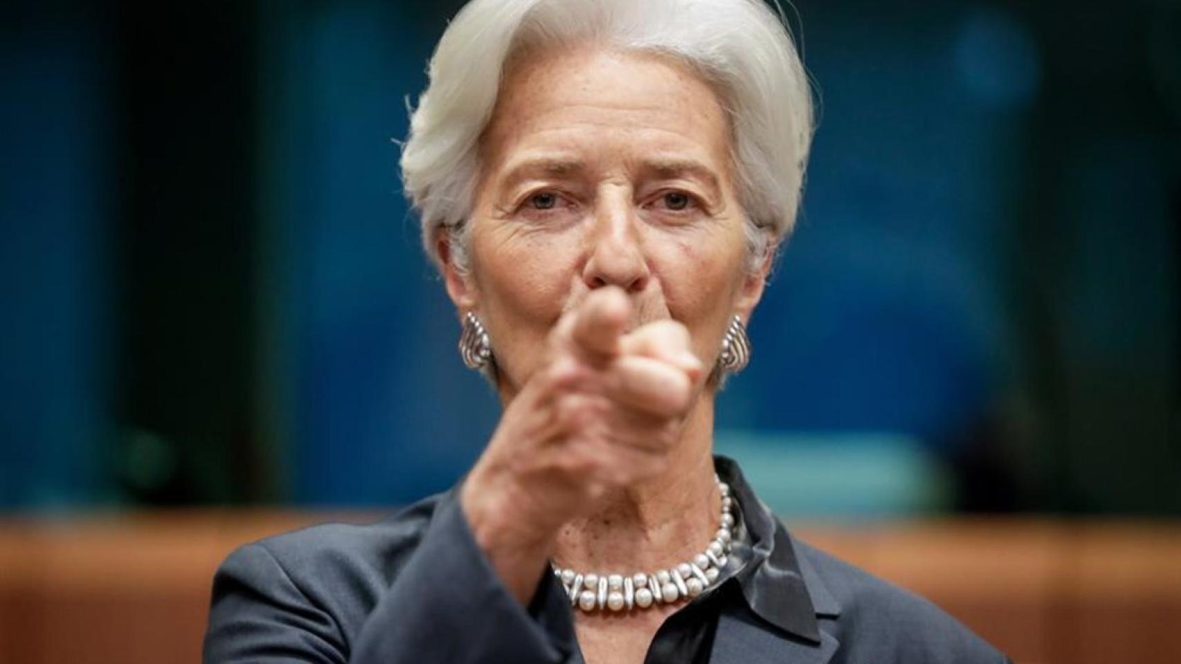 Christine Lagarde, presidenta del Banco Central Europeo (BCE).