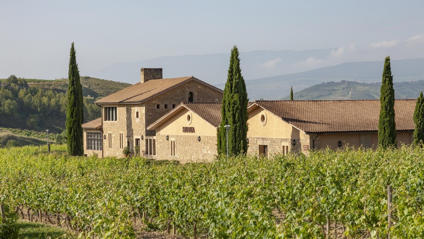 Bodegas Murua, en Elciego.