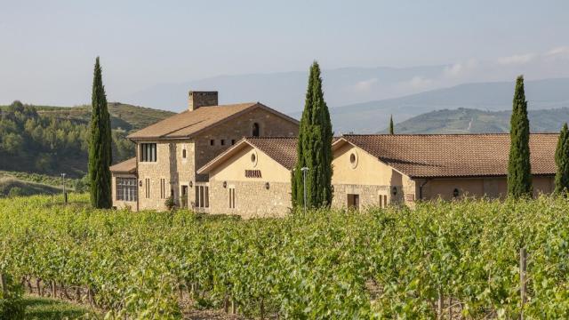 Bodegas Murua, en Elciego.